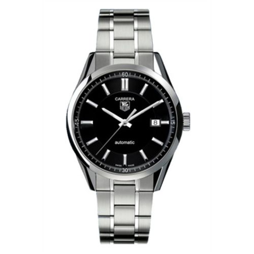 TAG Heuer Carrera Calibre 5 39 Stainless Steel / Black / Bracelet